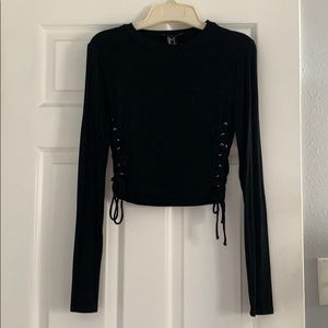 Long Sleeve Crop Top